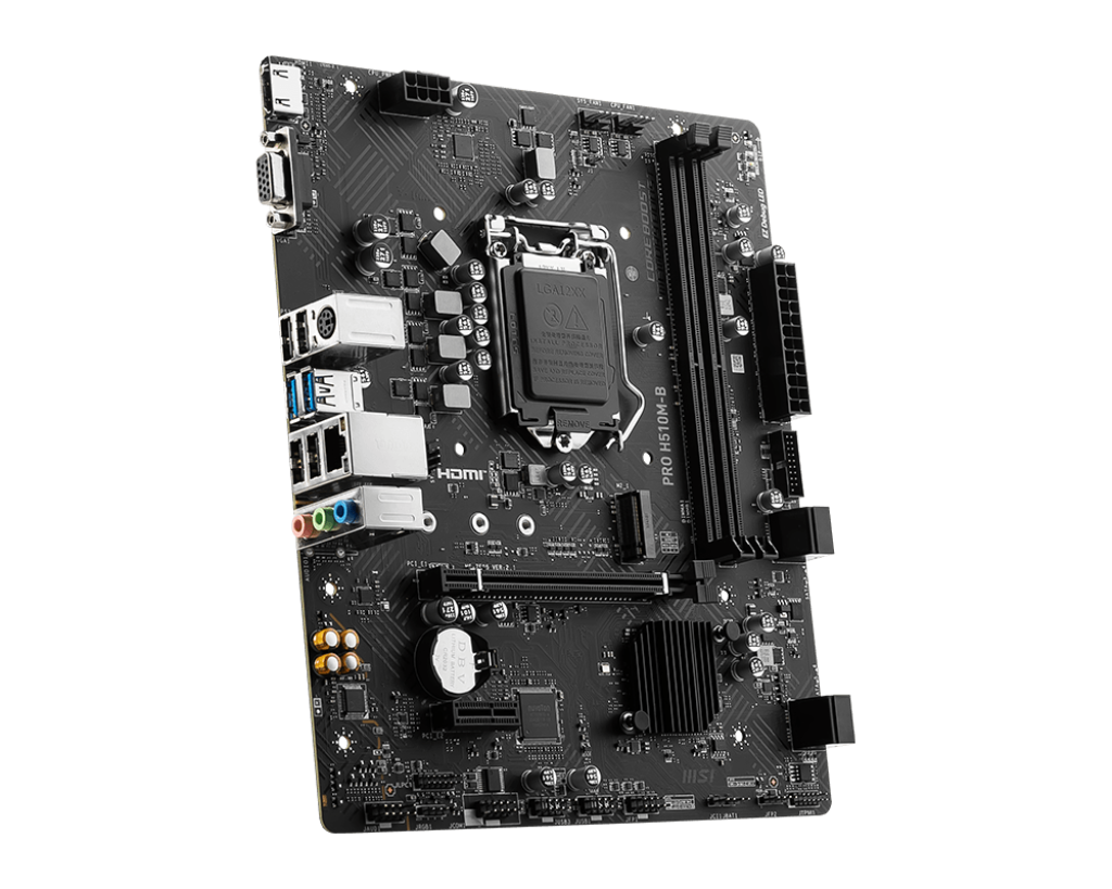 Mainboard MSI PRO H510M-B LGA1200 ( 2 Khe ram)