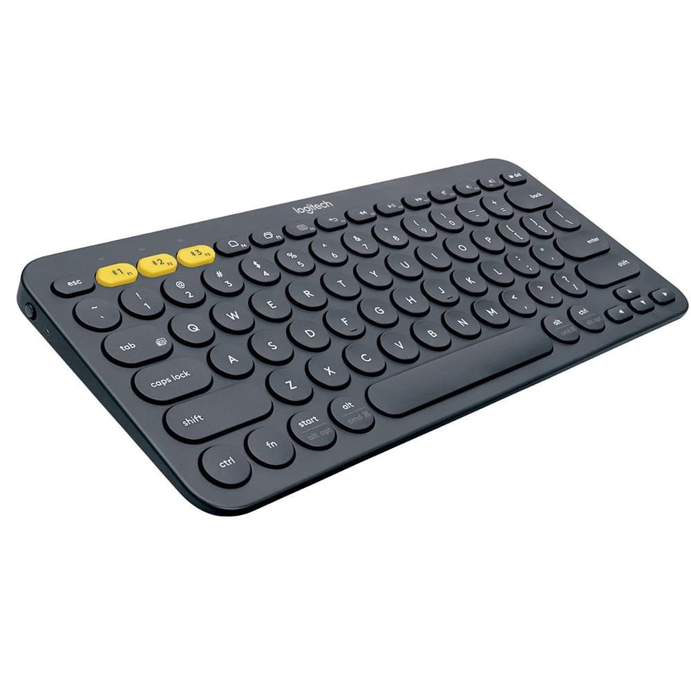 Bàn phím Bluetooth Logitech K380 đen