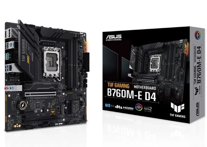 Mainboard Asus TUF B760M-E DDR4 LGA1700 (4 KHE RAM)