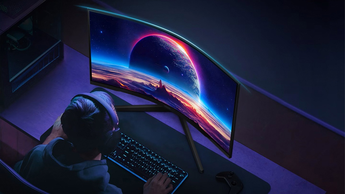 Màn hình Samsung Odyssey G5 G55C–32 inch/2K/VA/Cong/165Hz/1ms/HDR10/Chuyên Game