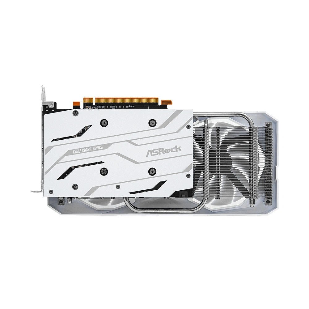 Card VGA ASROCK RX 6600 Chanllenger White 8GB