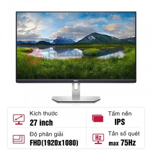 Màn hình DELL 27inch S2721HN IPS/FHD/75hz Freesync