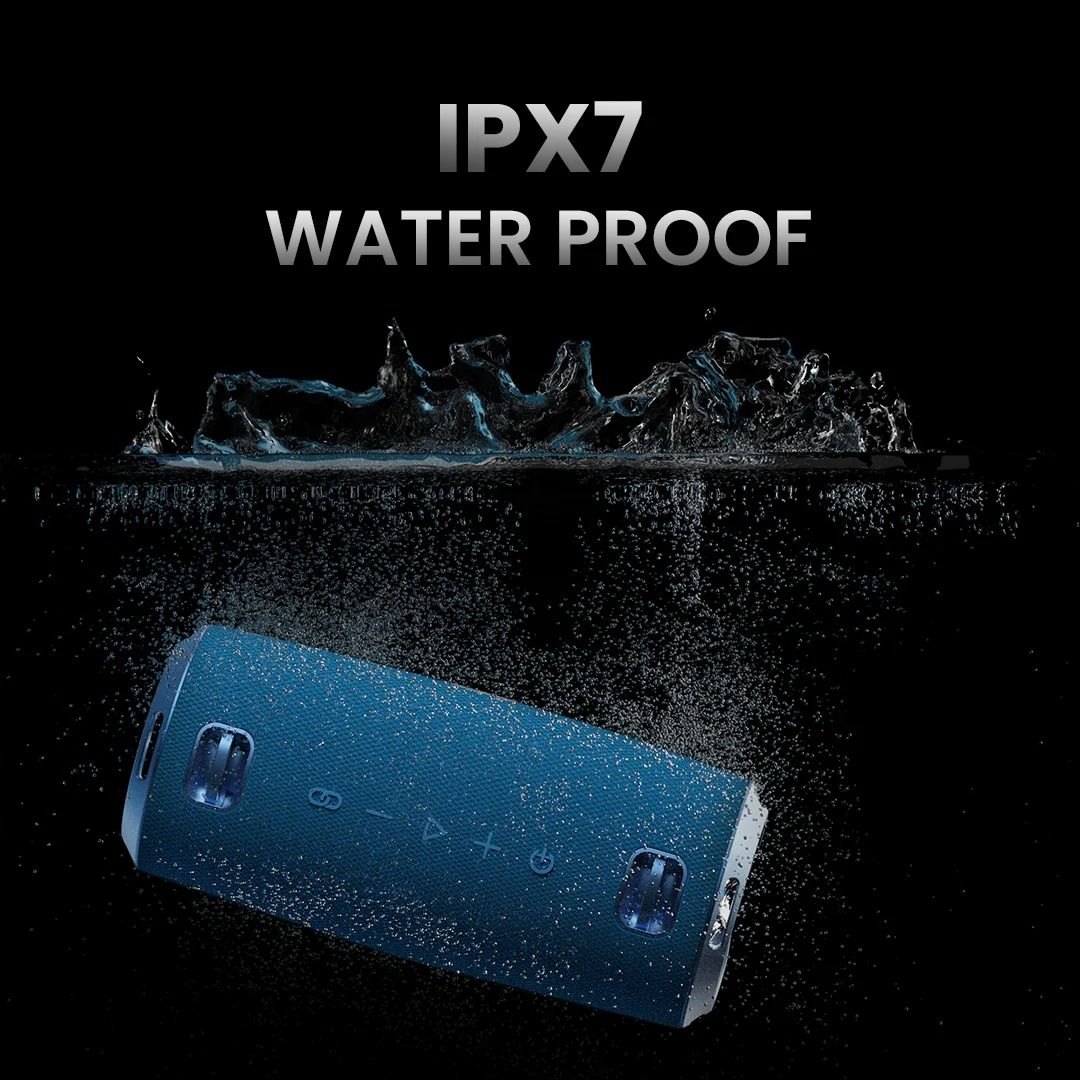 Loa Bluetooth HiFutune Gravity (45W, IPX7 Waterproof, Super Bass) Xanh