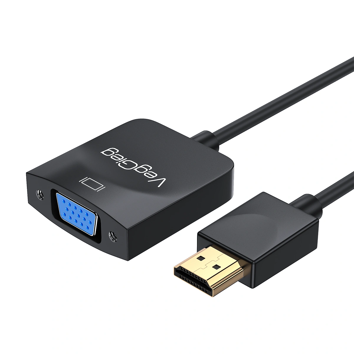 Cáp chuyển HDMI sang VGA VEGGIEG đen V-Z612