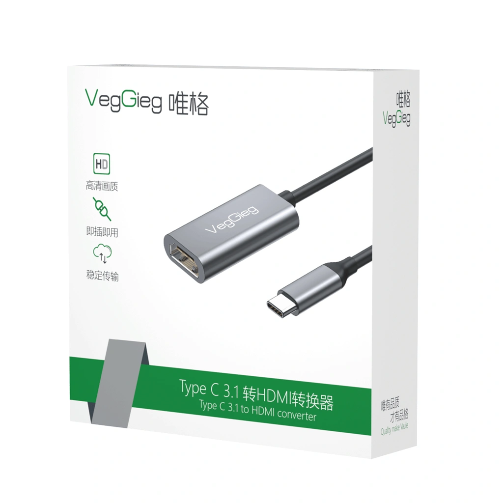 Cáp chuyển Type C ra HDMI V-Z915 VegGieg