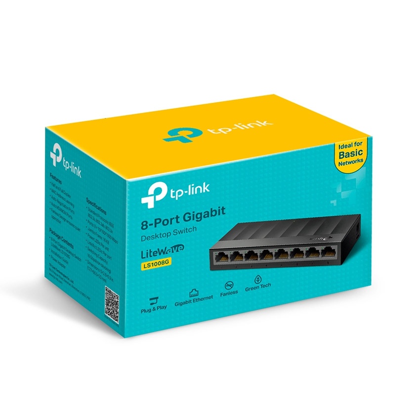 Switch Tplink 8 port LS1008G 10/100/1000