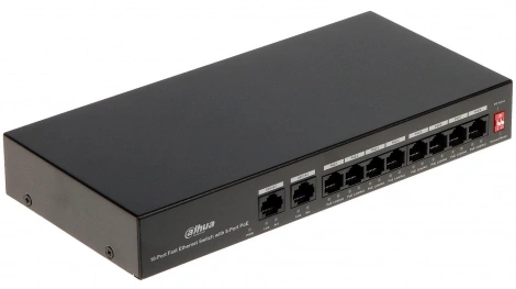 Switch PoE 8 port DAHUA DH-PFS3010-8ET-65