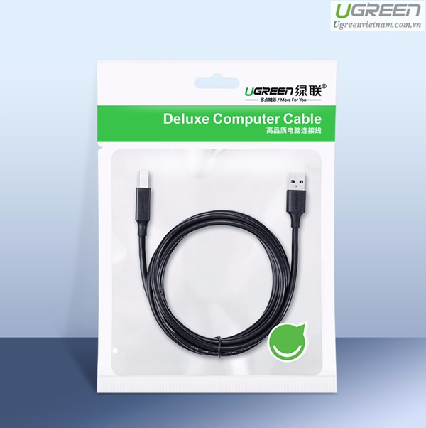 Cáp máy in USB dài 1.5m chính hãng Ugreen 10845