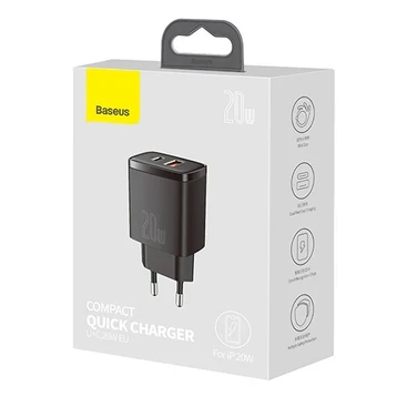 Củ sạc nhanh Baseus 20W U+C