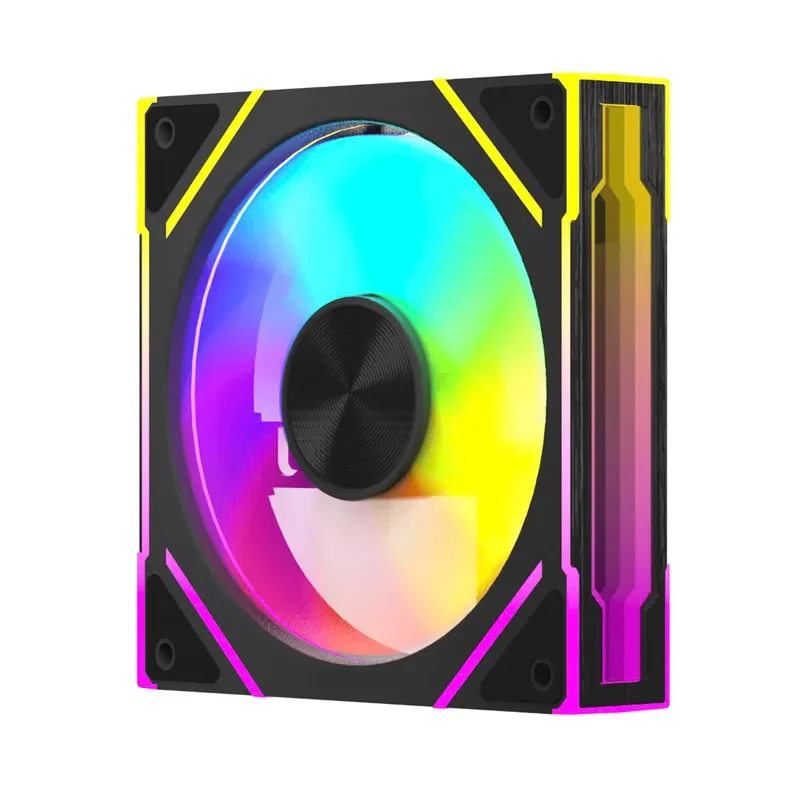 Fan Case Leopard S1 Auto RGB - Black (Cắm nguồn trực tiếp)