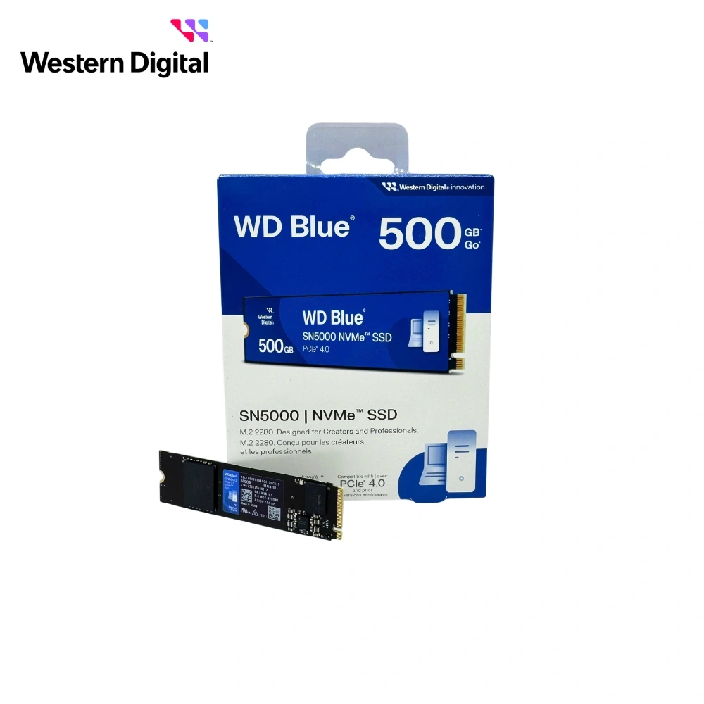 SSD WD BLUE SN5000 500GB M.2 2280 NVMe GEN4X4