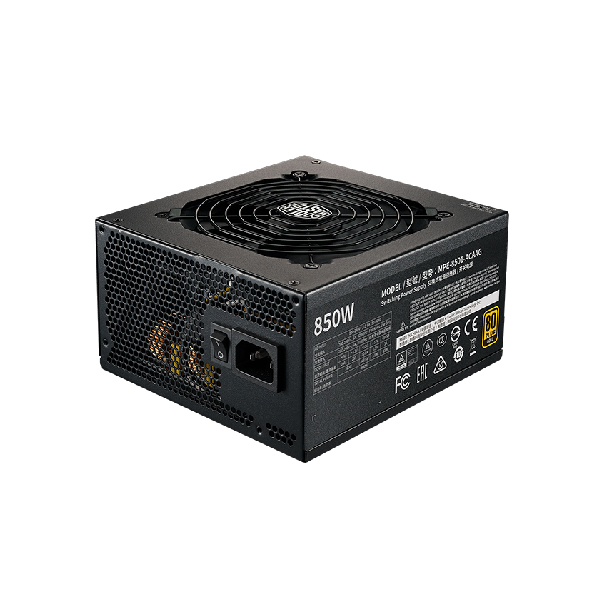 Nguồn Cooler Master MWE GOLD 850 V2 850W (ATX 3.1, Fully modular, MPE-8501-AFAAG)