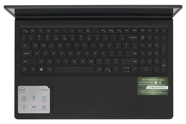 Laptop Dell INSPIRON 15 3530/ I7-1355U/ 16GB RAM/ 1TBSSD/ INTEL IRIS XE GRAPHICS/15.6 INCH FHD TOUCH/4C 54WH/AX+BT/WIN 11 HOME/ĐEN