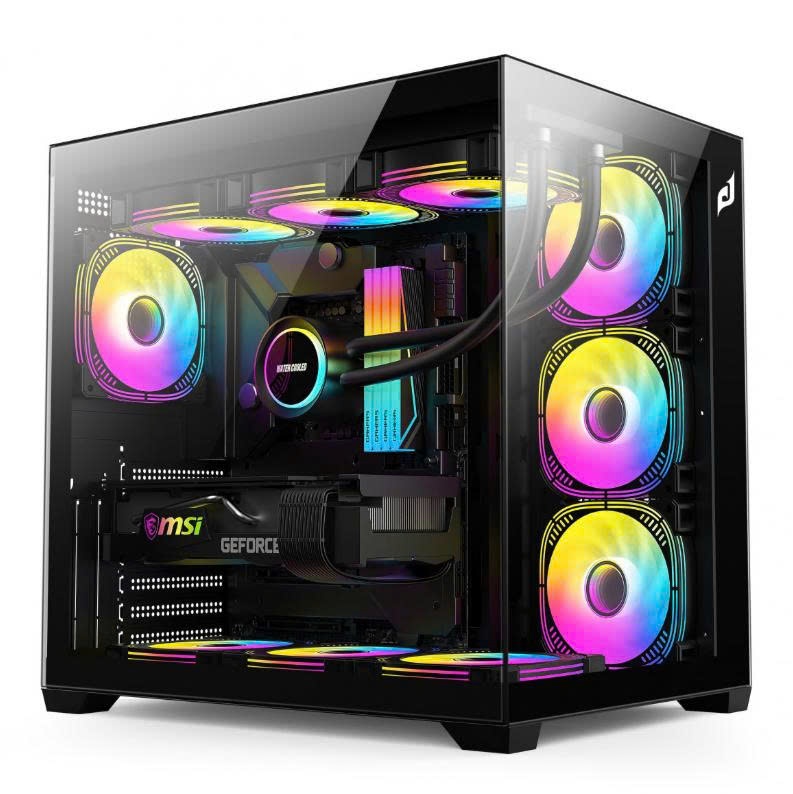 Case Edra Ecs-1504 ATX (Hồ Cá - Không Fan)