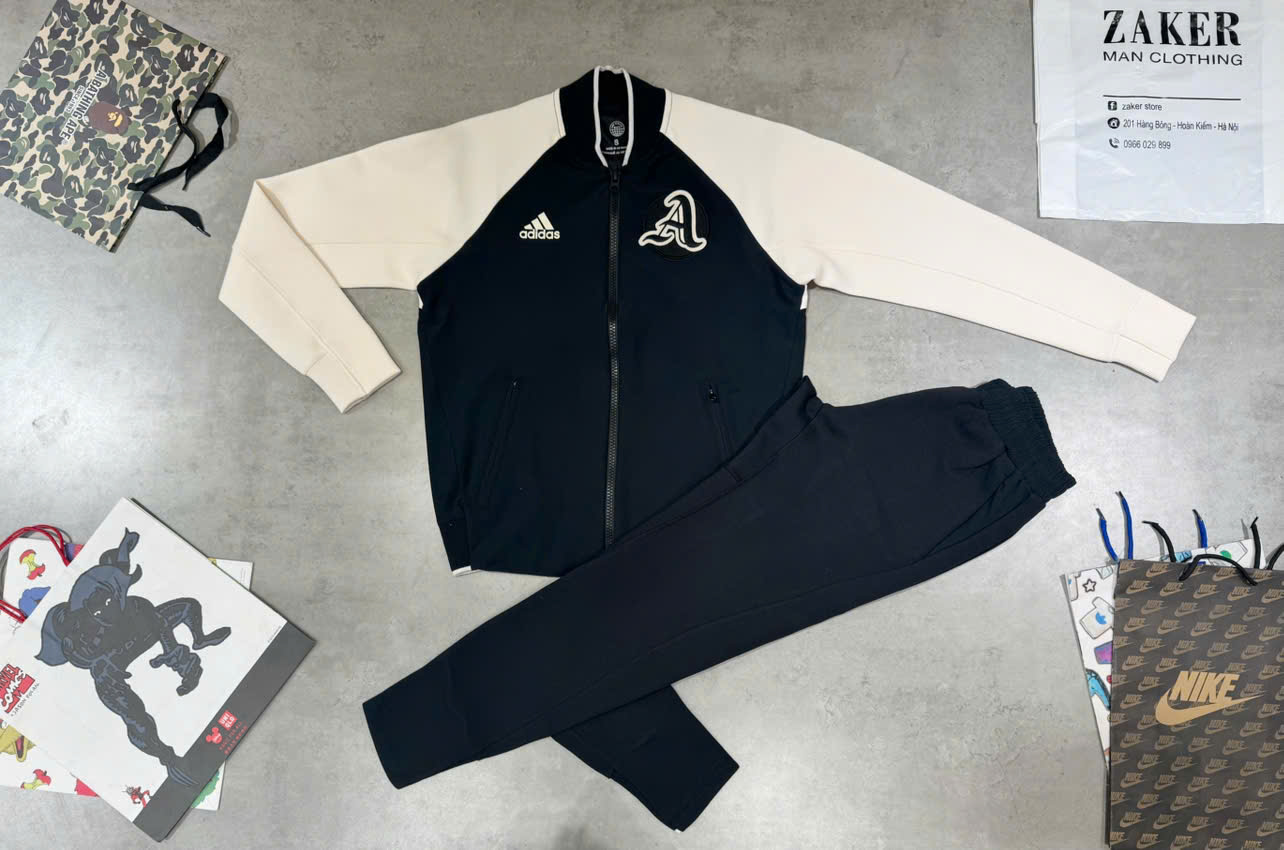 Bộ khoác kéo khóa adidas 26