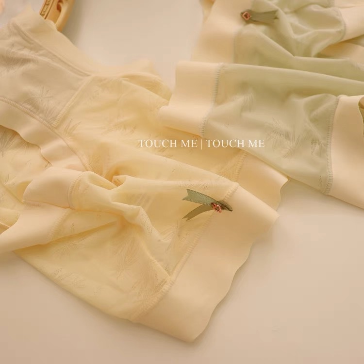 Hàng cao cấp - SÉT 10 QUẦN LÓT SU LỤA HÌNH LÁ IN CHÌM