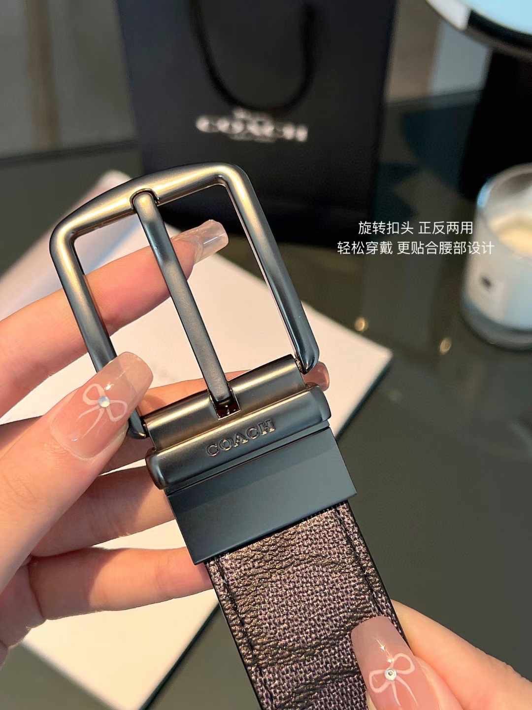 SÉT VÍ THẮT LƯNG NAM COACH