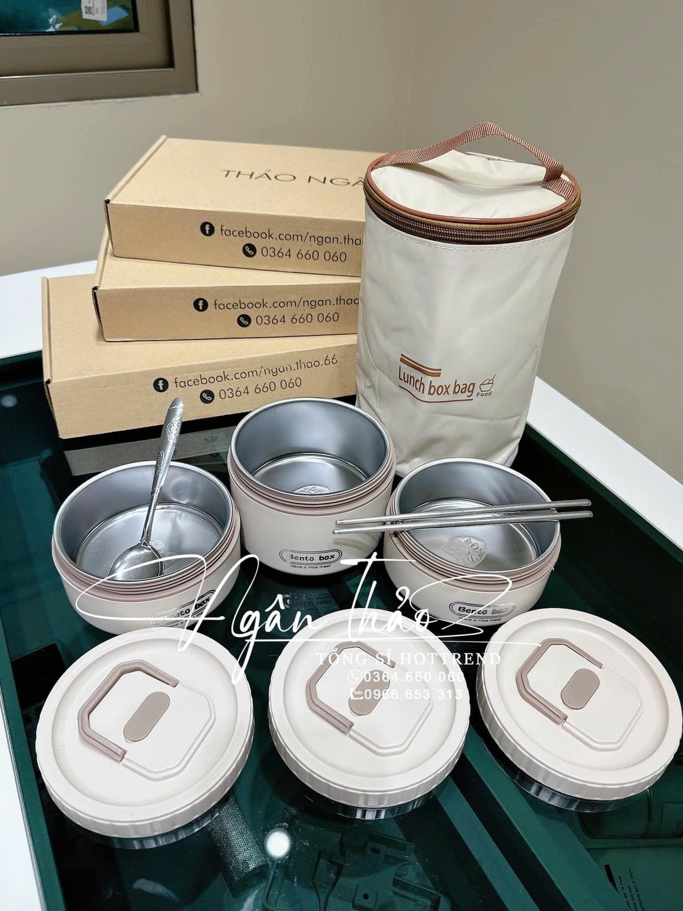 CẶP LỒNG GIỮ NHIỆT 4 TẦNG