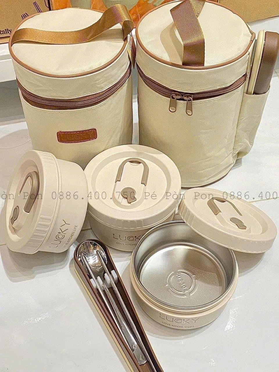 CẶP LỒNG GIỮ NHIỆT 4 TẦNG