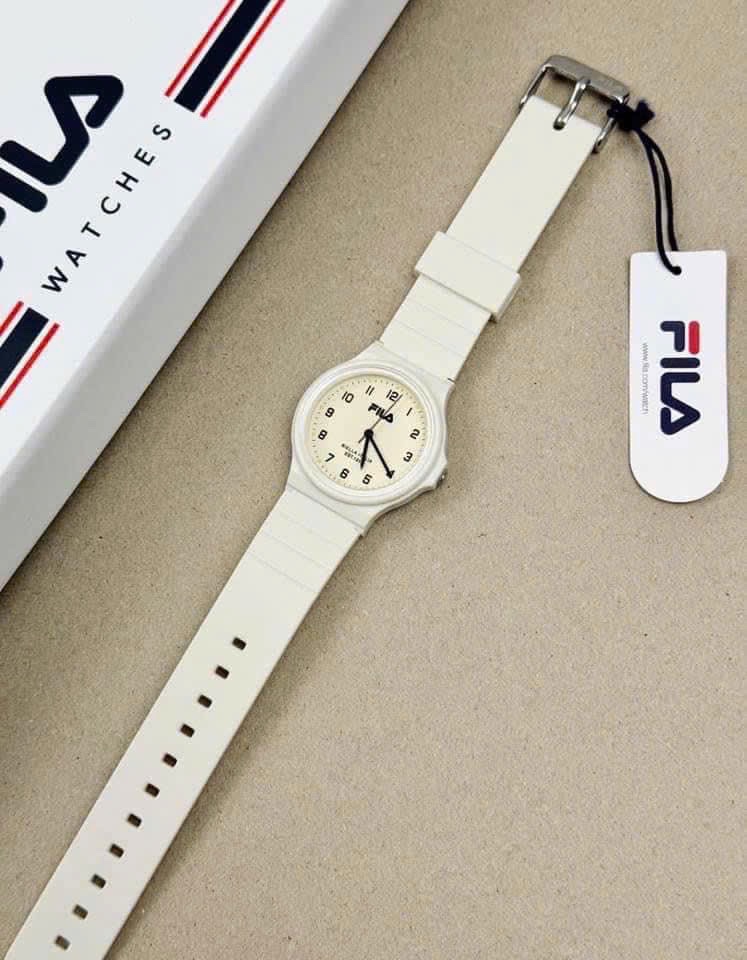 ĐỒNG HỒ FILA MẶT TRÒN MÀU BE KEM