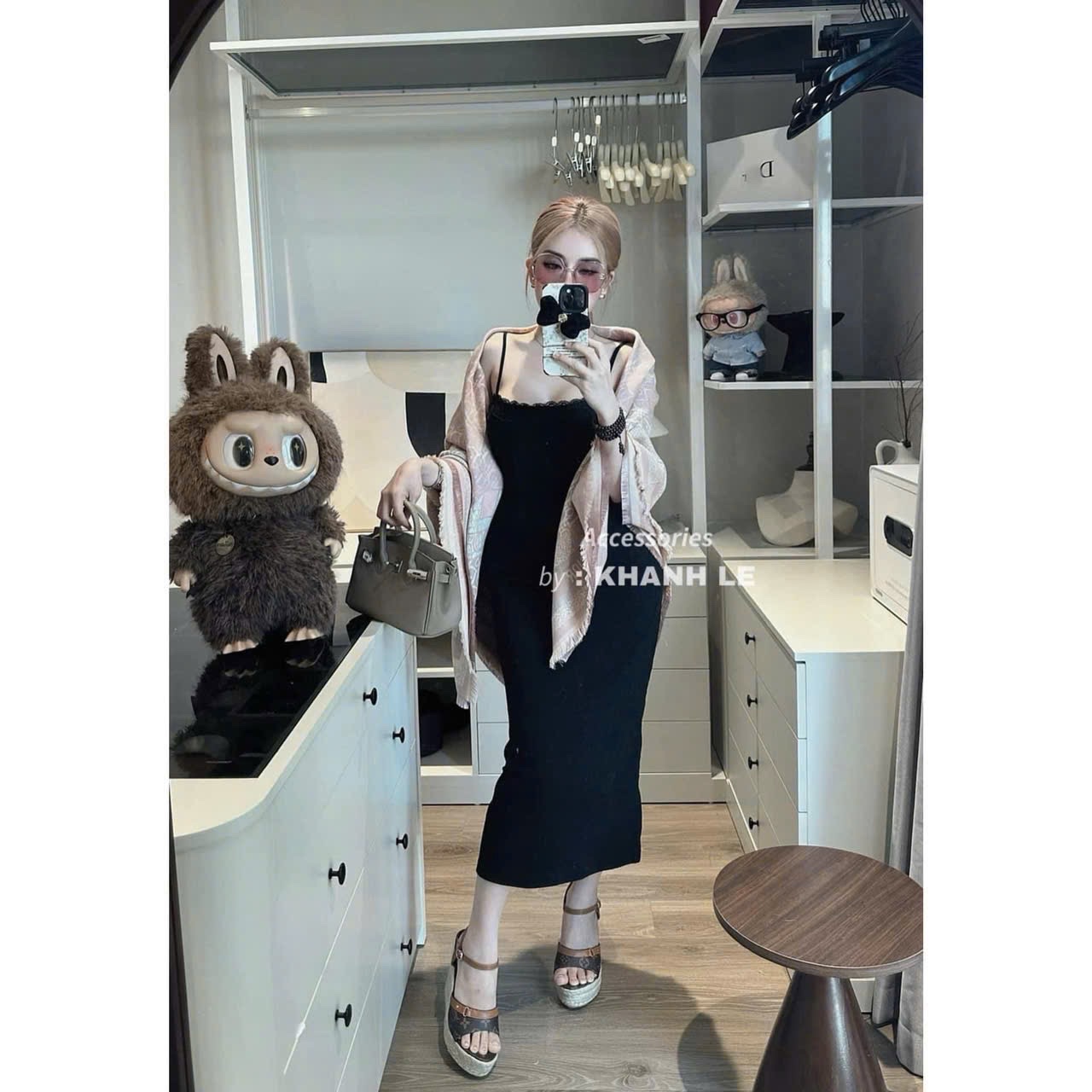 KHĂN DẠ LEN DIO HỒNG QCCC NEW