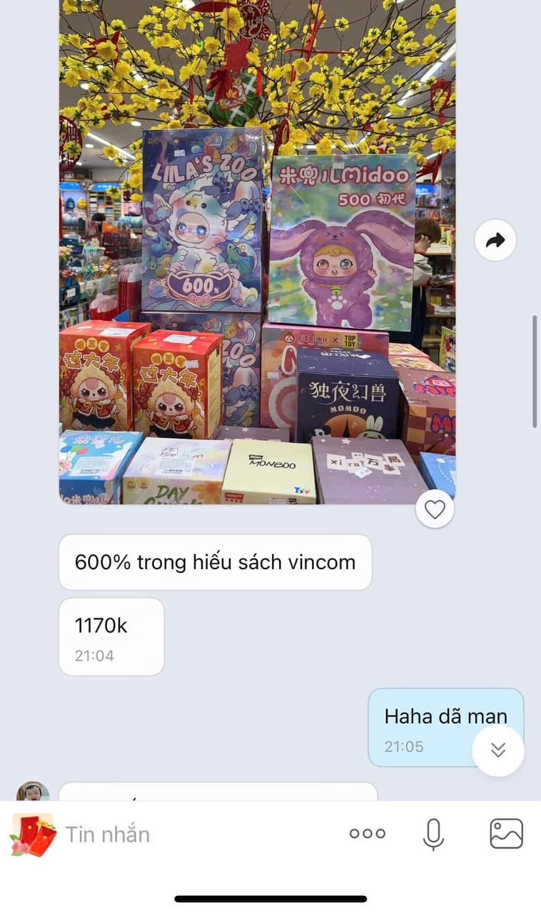 BLIND BOX LILAZO 600%