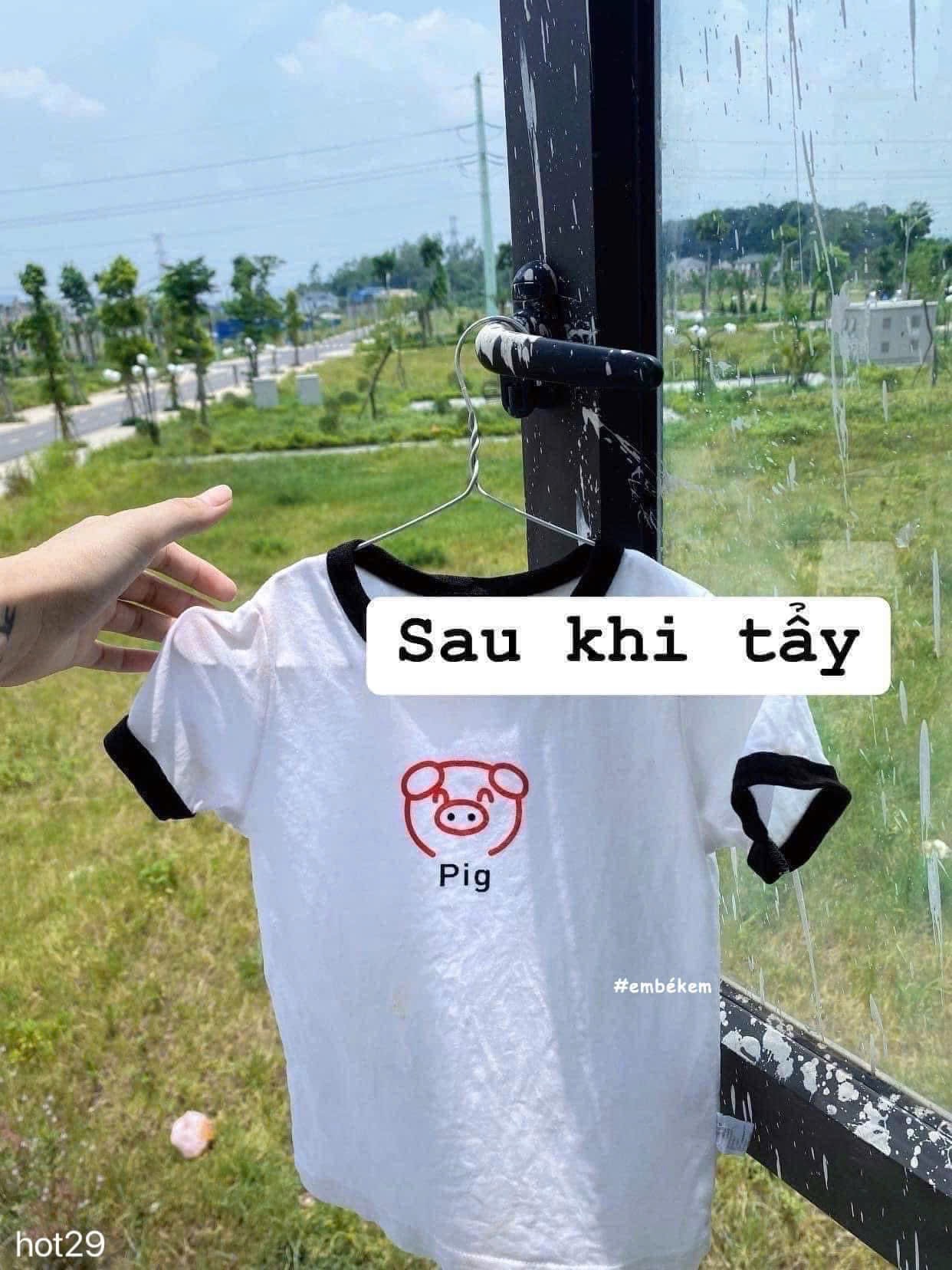 THUỐC TẨY QUẦN ÁO CŨ MỐC