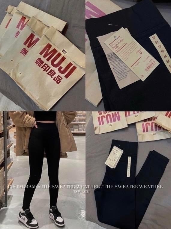 Hàng tuồn đẹp - QUẦN LEGGING MUJI NỮ