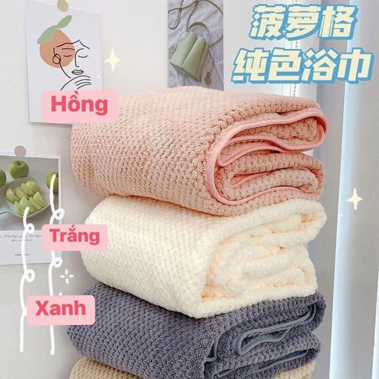 SÉT 2 KHĂN TẮM SAN HÔ XUẤT NHẬT