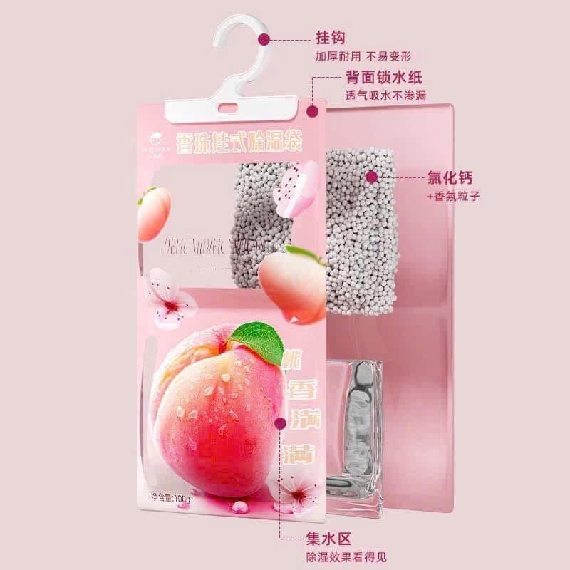 SÉT 20 GÓI HÚT ẨM HƯƠNG ĐÀO