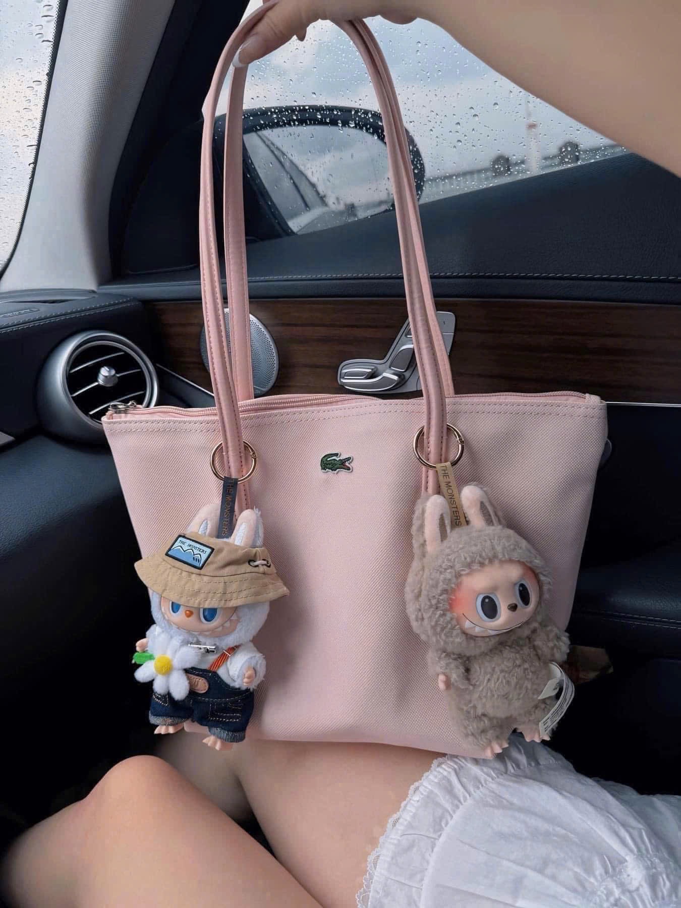 TÚI TOTE CÁ SẤU MÀU HỒNG