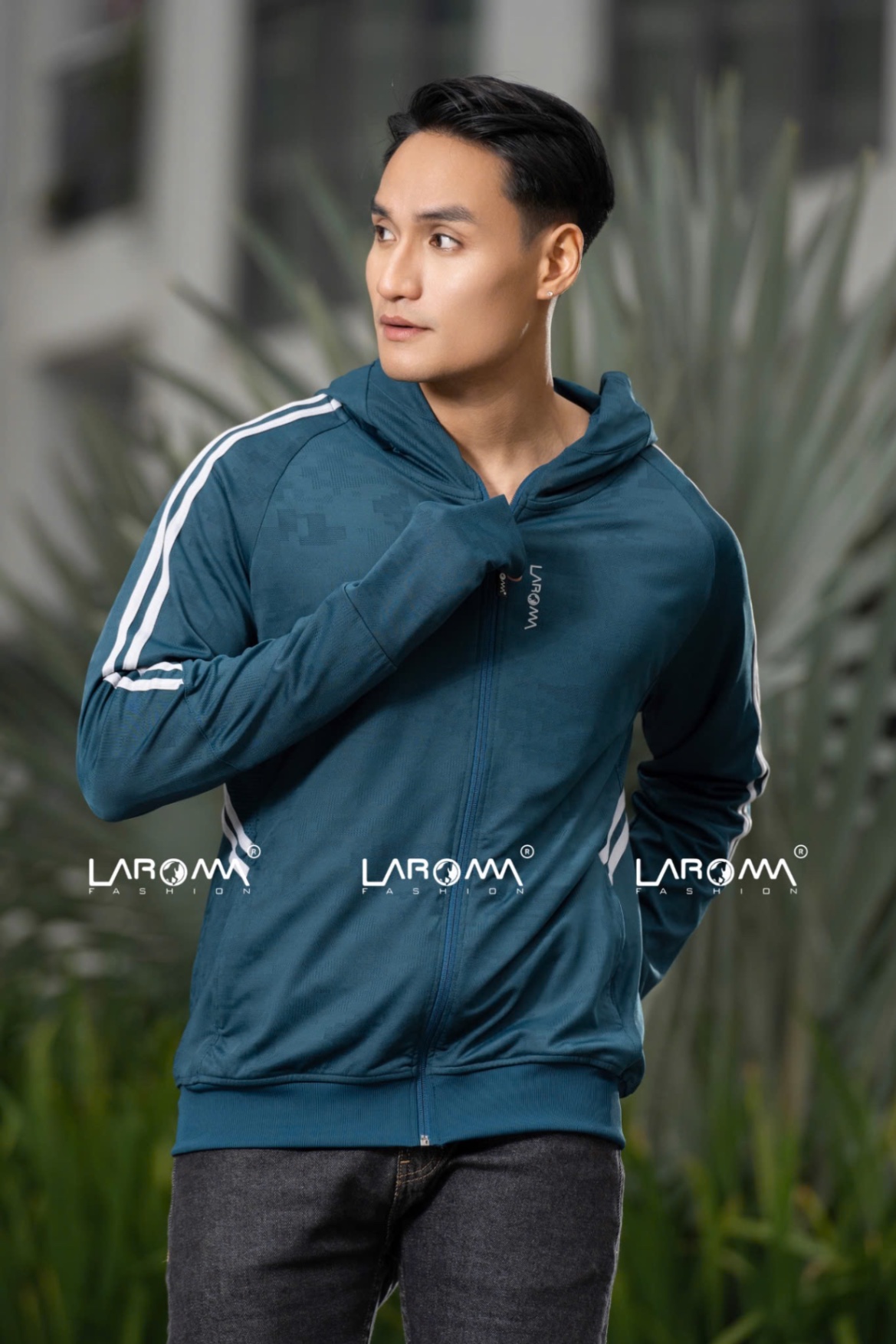 ÁO CHỐNG NẮNG NAM LAROMA 2 LỚP 2025