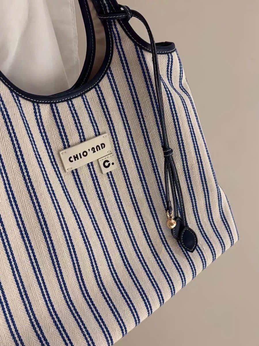 TÚI VẢI CHIO’2ND KẺ XANH M7359
