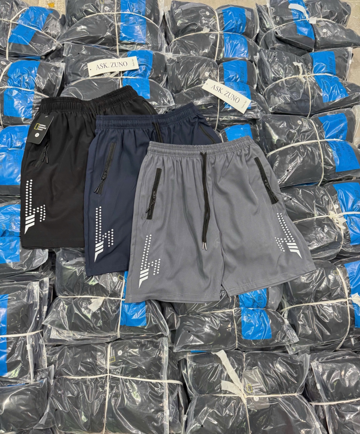 SET 3 QUẦN ĐÙI GIÓ KHOÁ TÚI CHÌM NAM