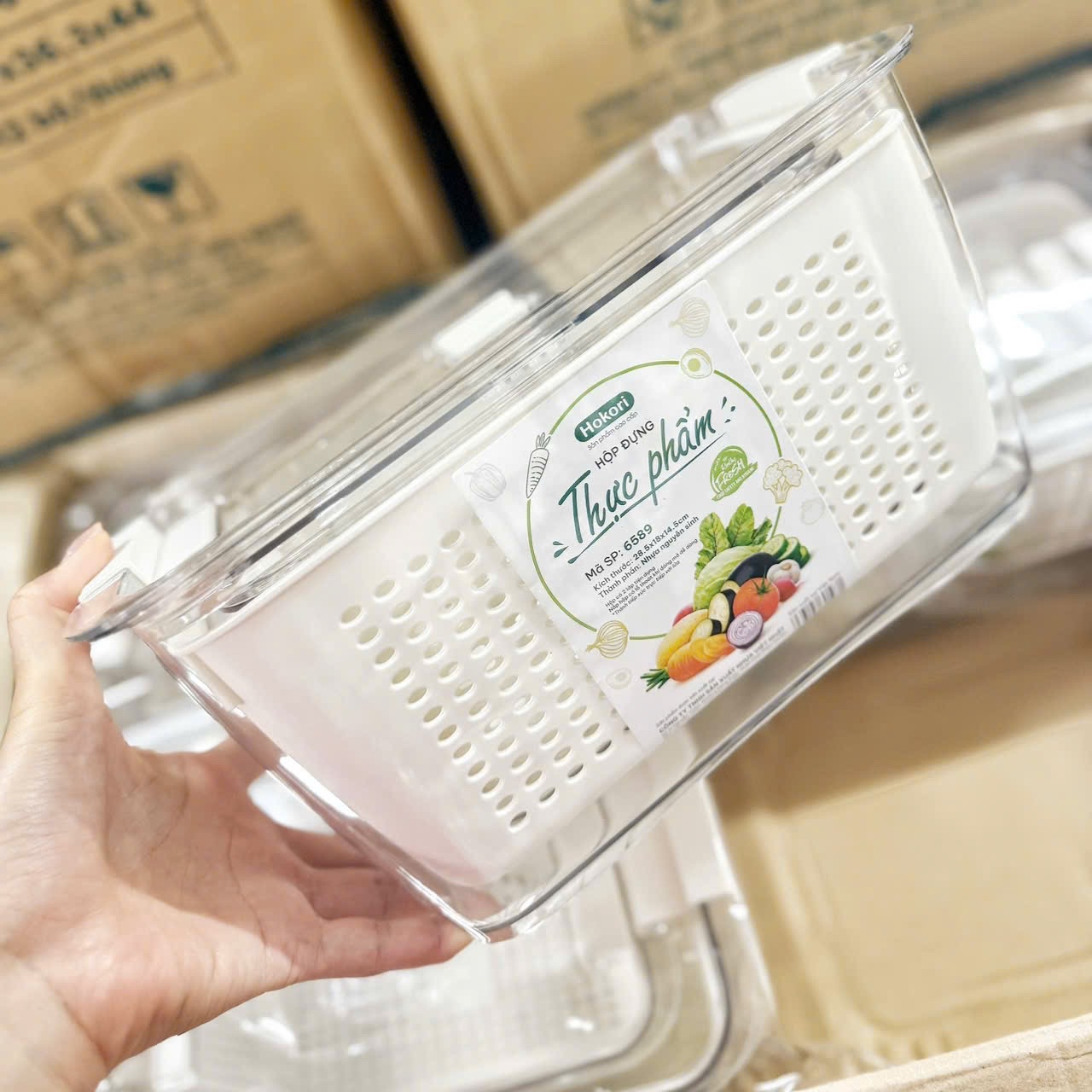SET 2 HỘP ĐỰNG THỰC PHẨM HOKORI