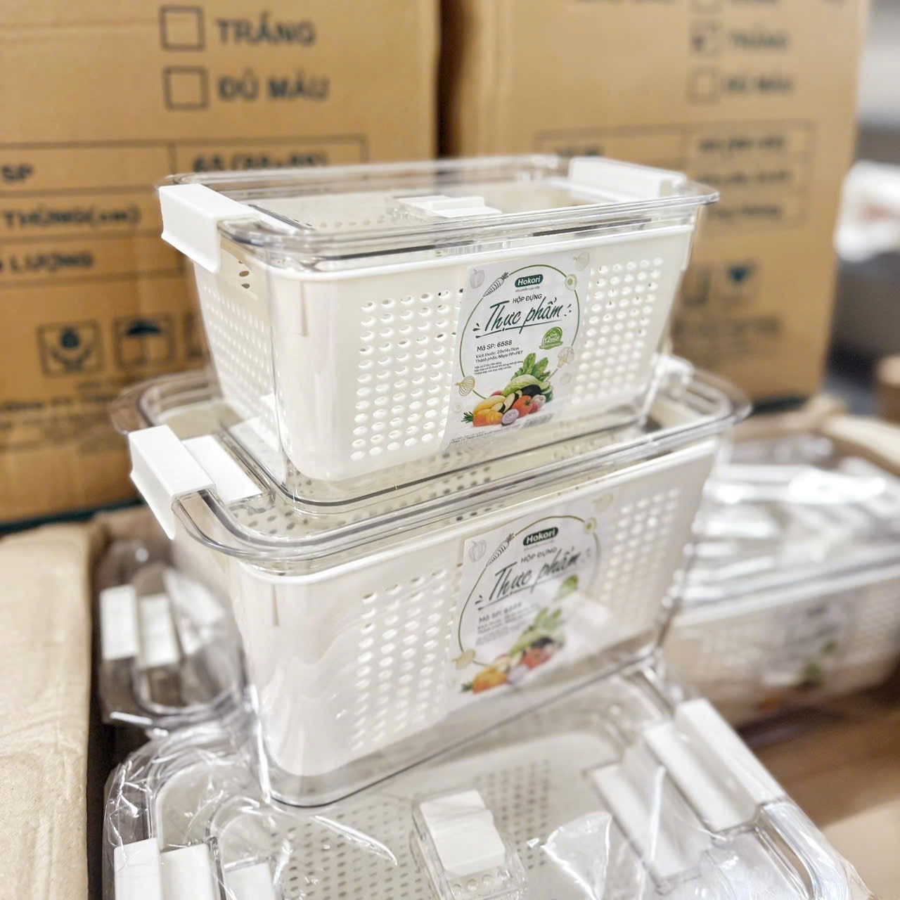 SET 2 HỘP ĐỰNG THỰC PHẨM HOKORI