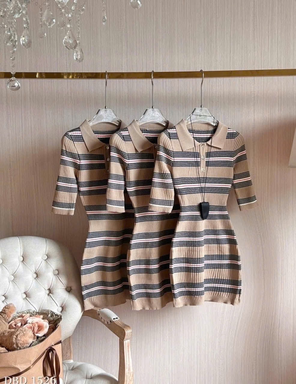 VÁY LEN KẺ QC BBR CỘC TAY