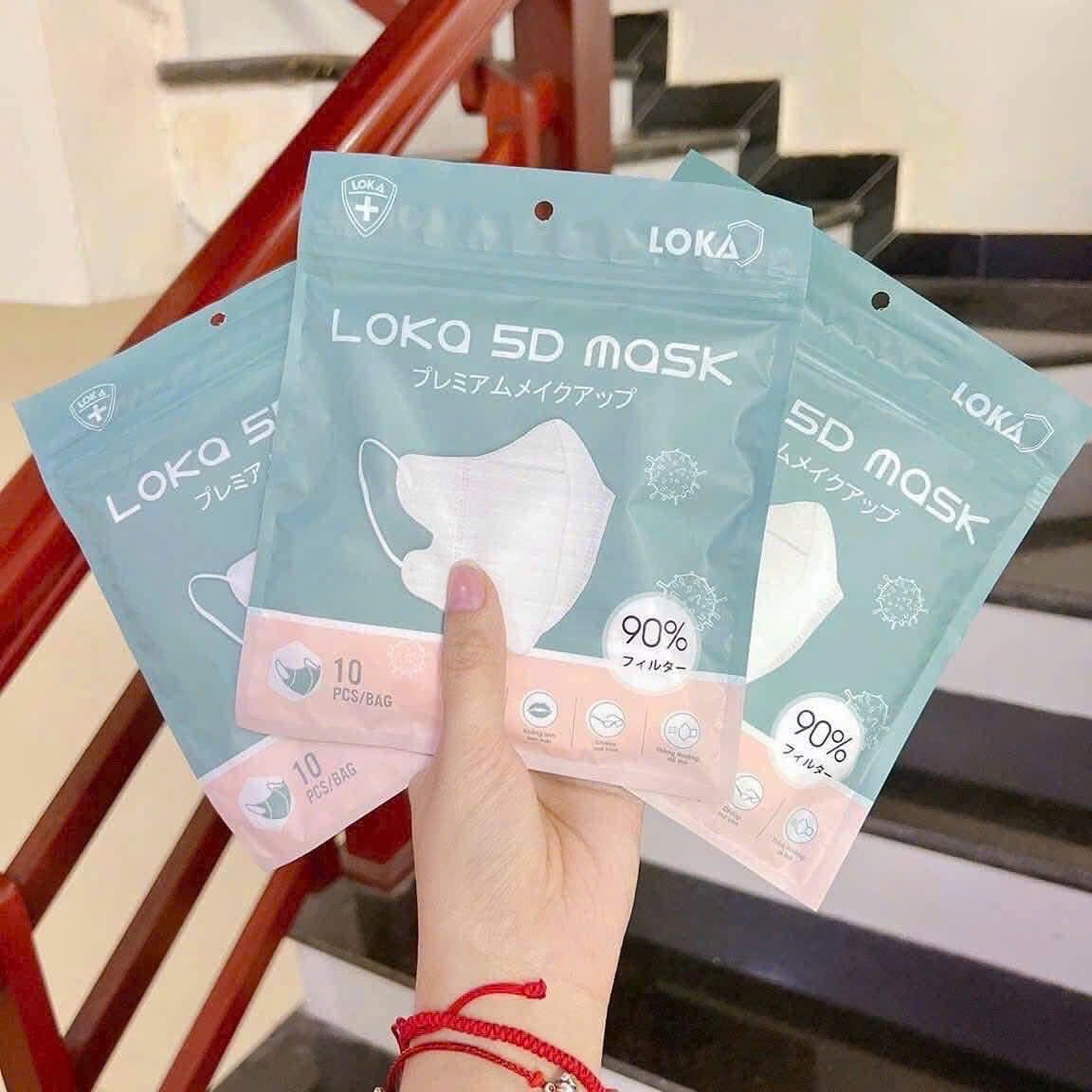 SET 2 THÙNG KHẨU TRANG LOKA 5D