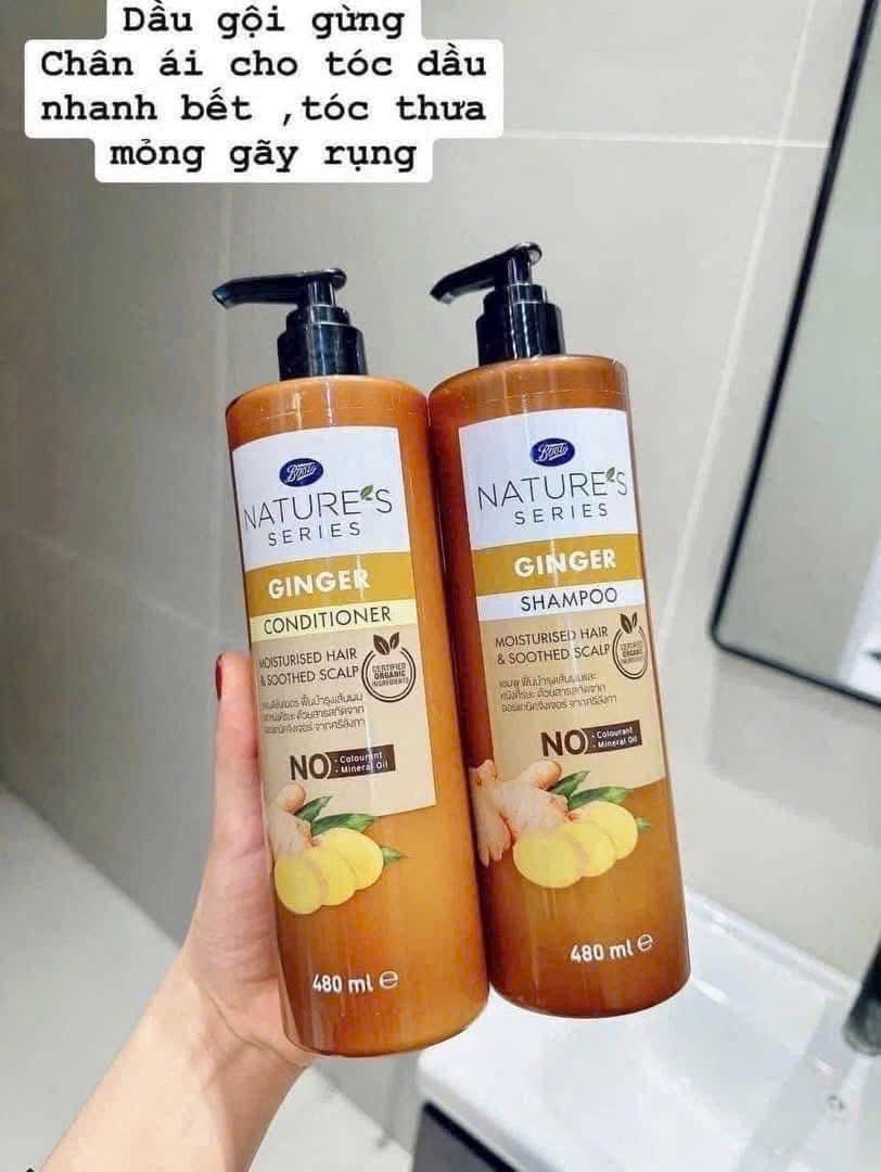 DẦU GỘI XẢ GỪNG THÁI LAN