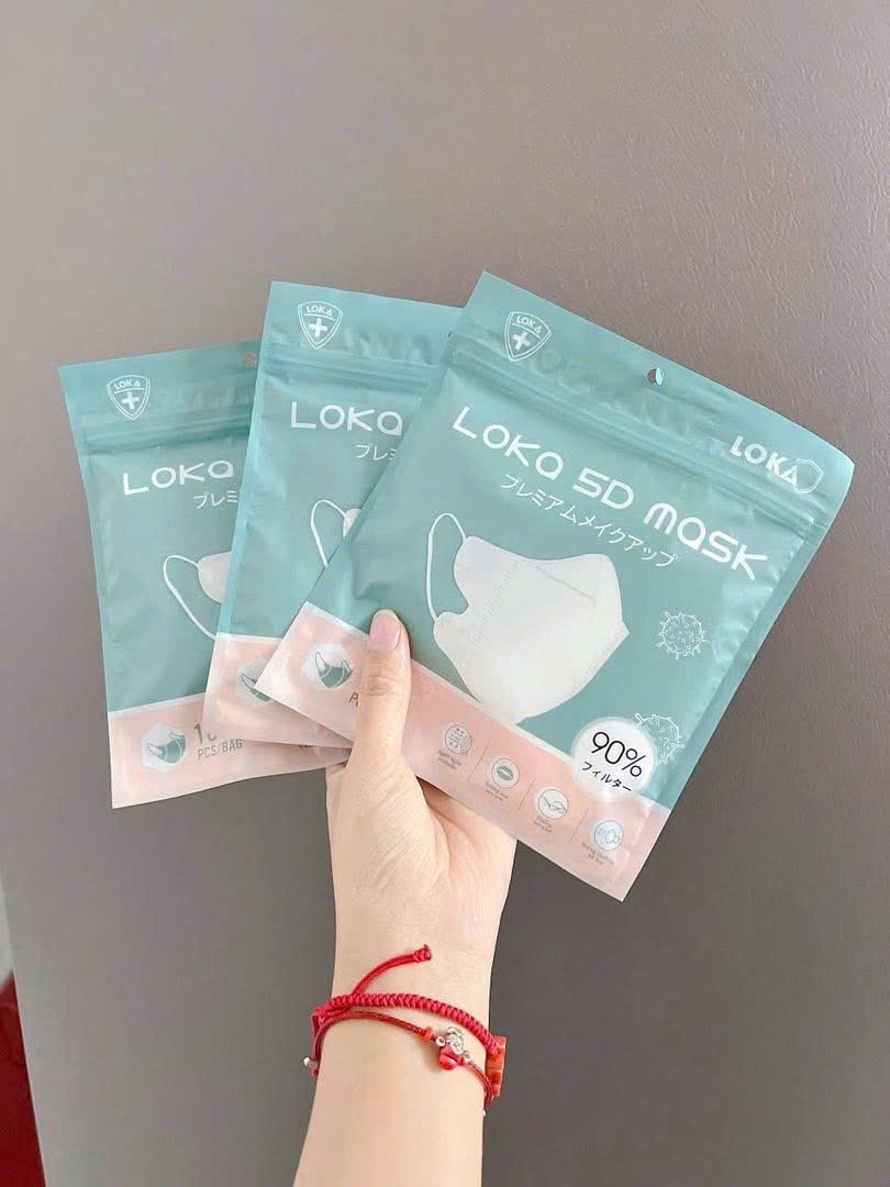 SET 2 THÙNG KHẨU TRANG LOKA 5D