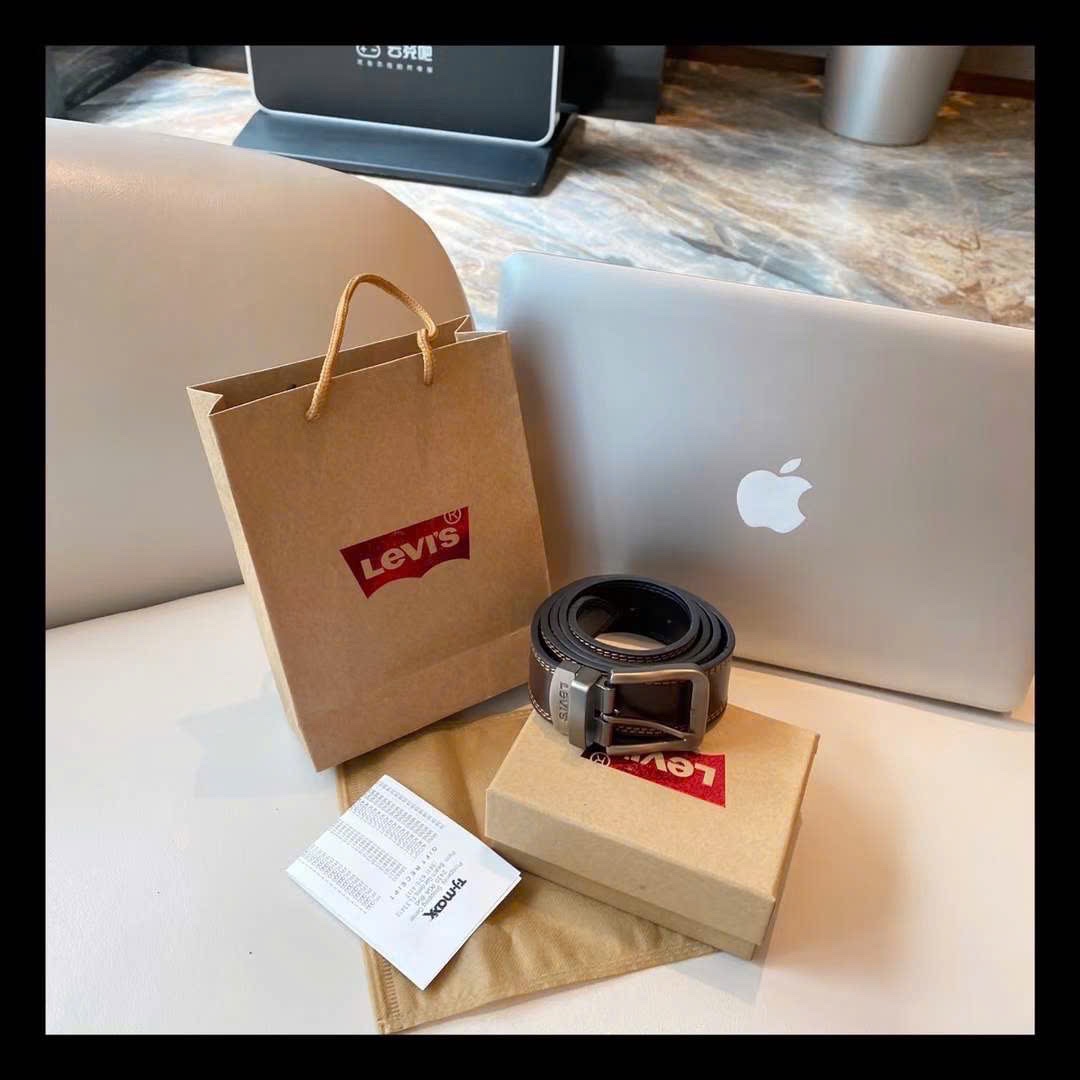 THẮT LƯNG NAM NÂU LEVIS FULL BOX