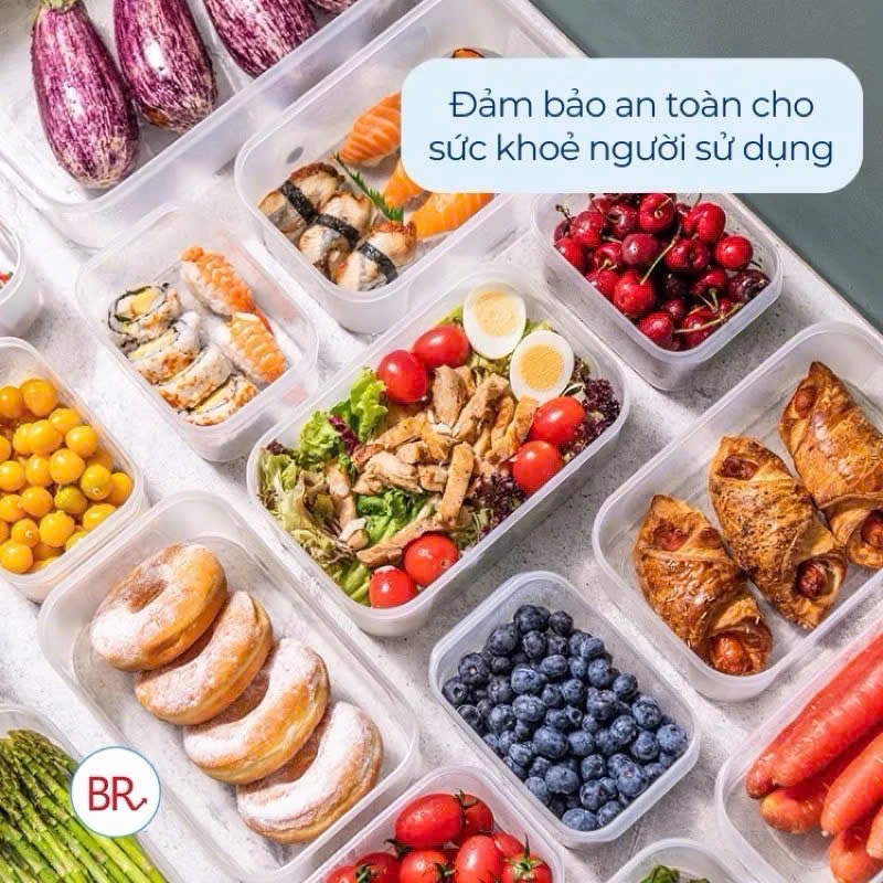 XA KHO SET 6 HỘP ĐỰNG THỰC PHẨM HOKORI