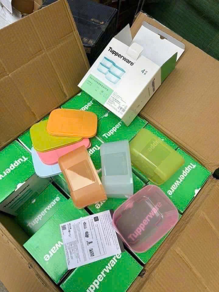 SET 4 HỘP TUP FULL BOX XANH LÁ