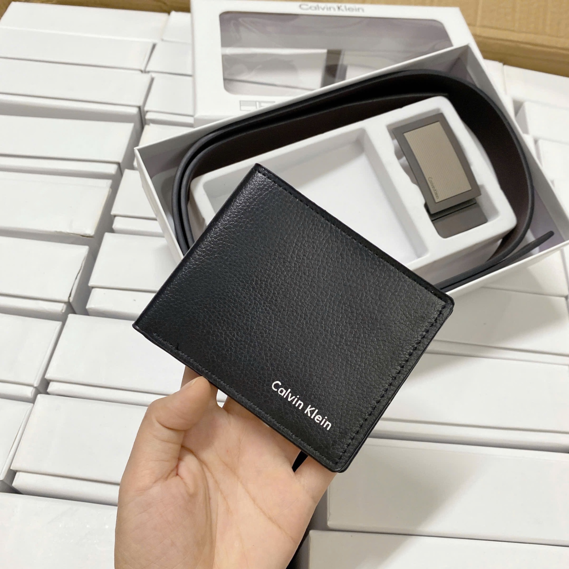 M2909 - SÉT VÍ THẮT LƯNG CK NAM FULLBOX