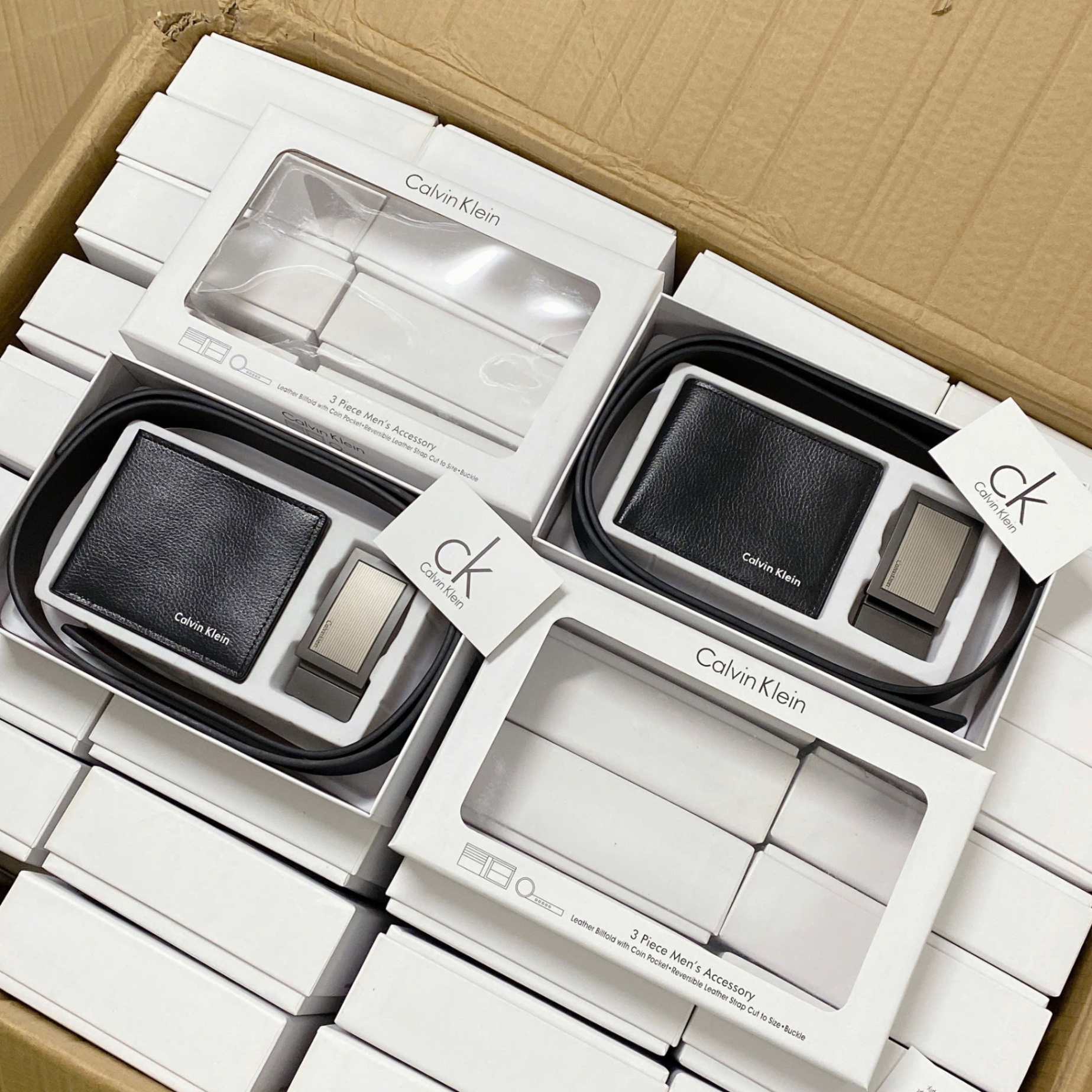 M2909 - SÉT VÍ THẮT LƯNG CK NAM FULLBOX