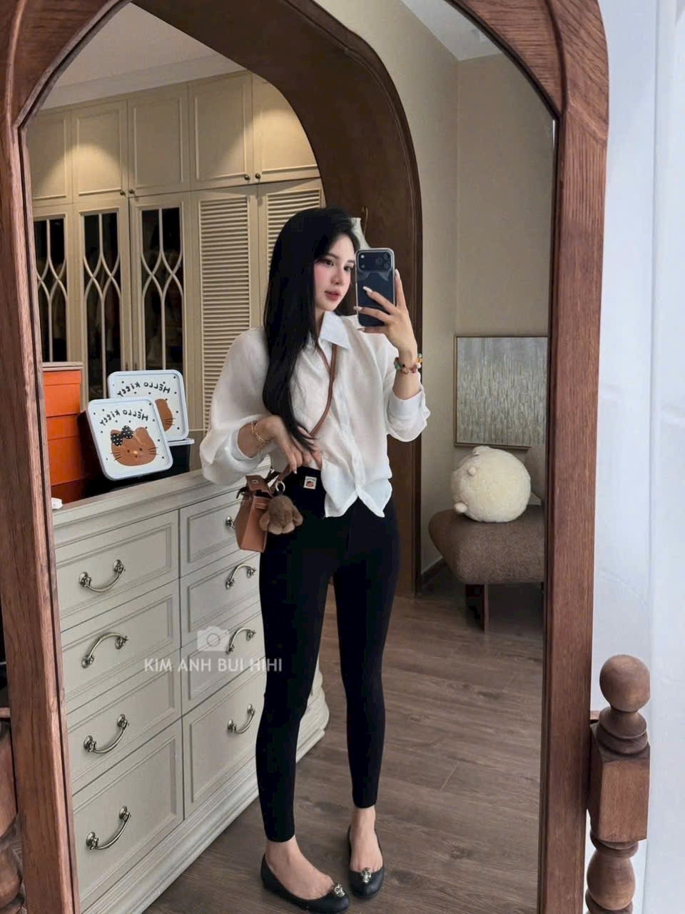 QUẦN LEGGING HELLO KITTY FULL BÔX