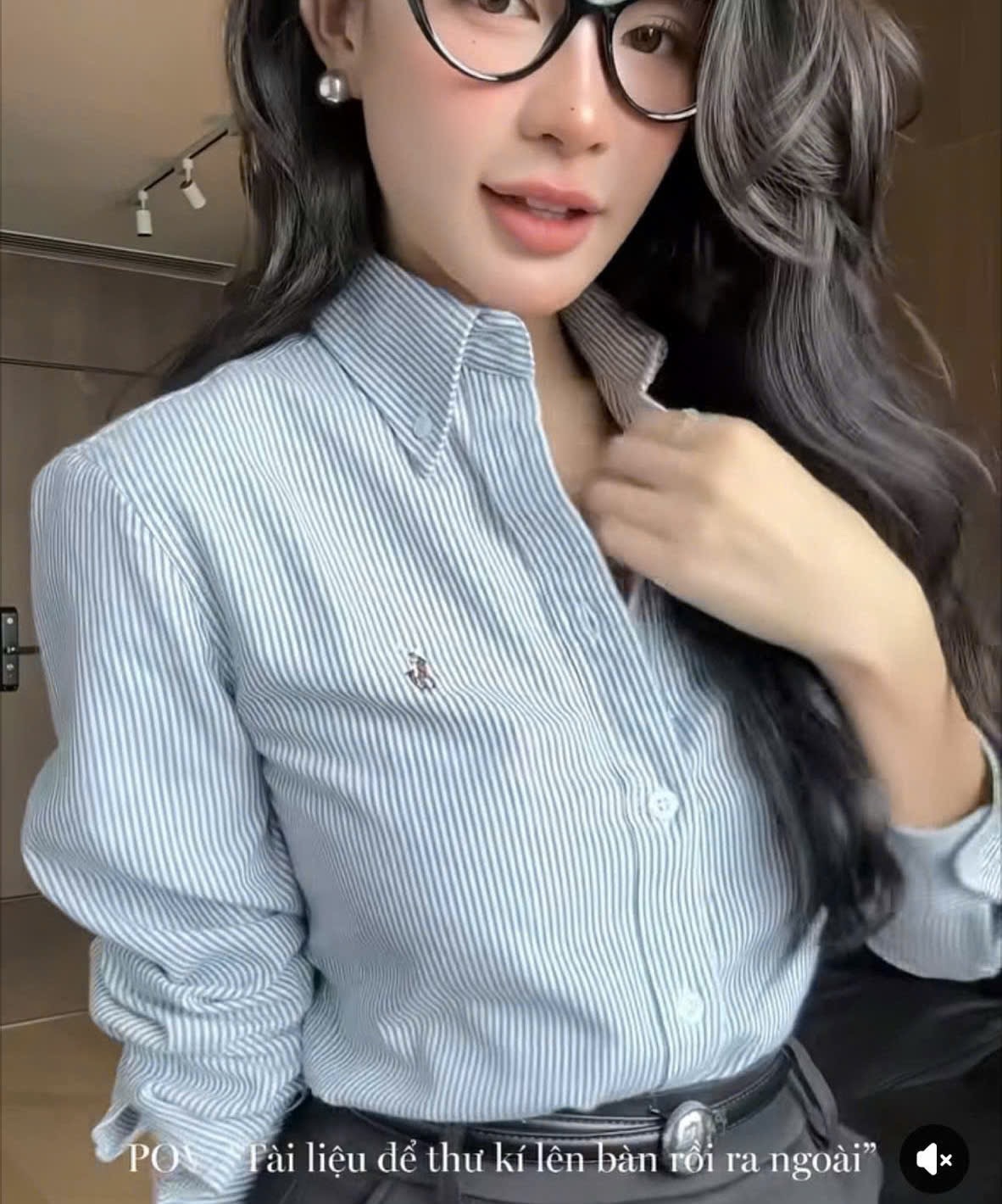 Hang nha may - ÁO SƠ MI KẺ XANH POLO RALPH LAUREN XUẤT DƯ