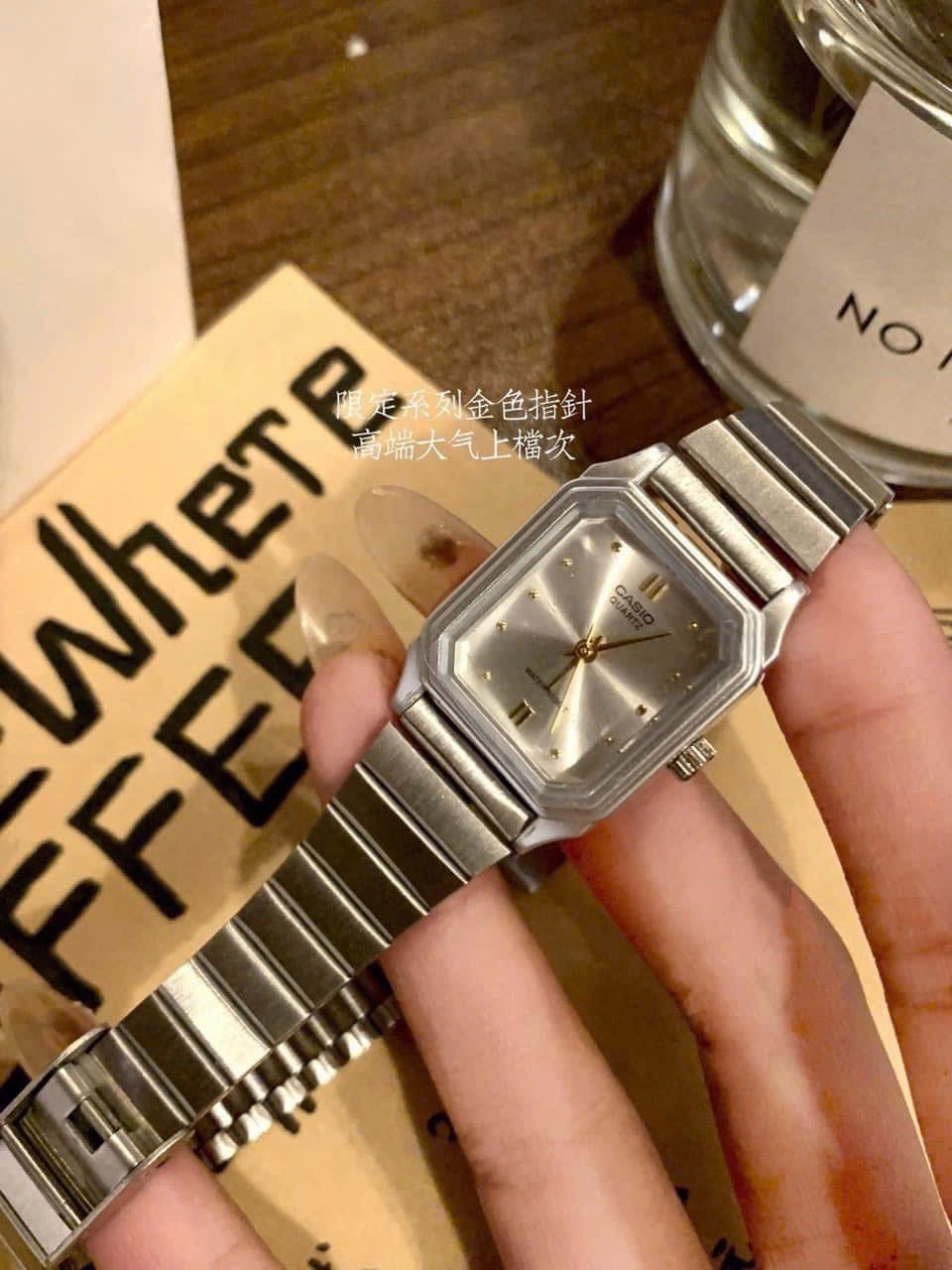 M2746 - ĐỒNG HỒ CASIO QUARTZ BẠC