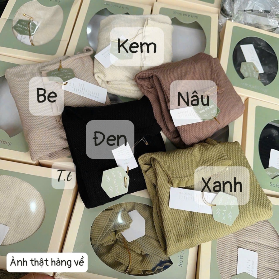 ÁO GIỪ NHIỆT GẠO CỔ BÈO QC FULL BOX