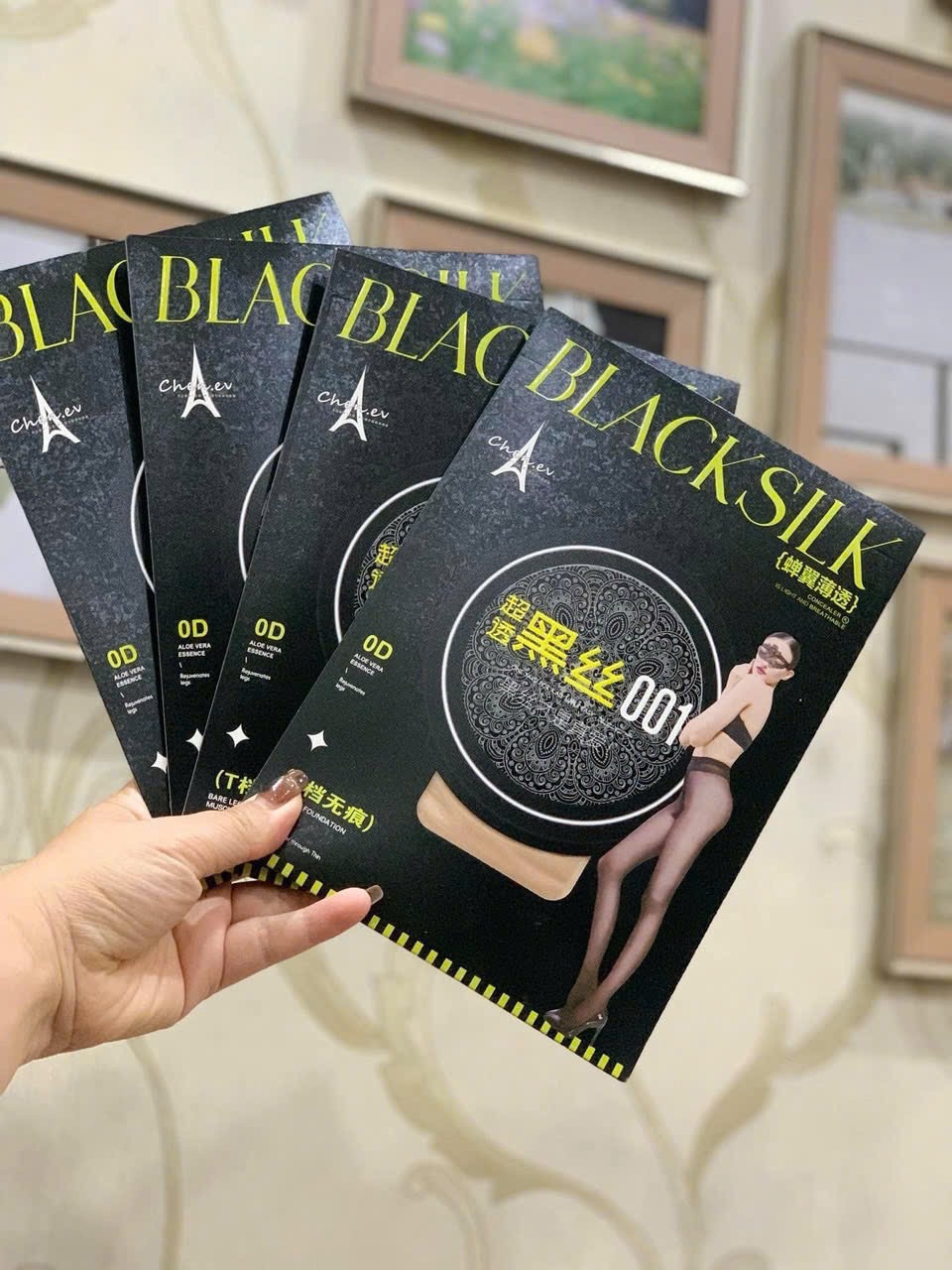 Hộp đen mỏng - SET 2 QUẦN TẤT BLACK SILK